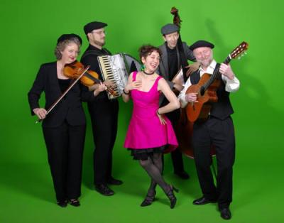 Rouge plays French music and more at Ober Park June 23, 7 to 9 pm