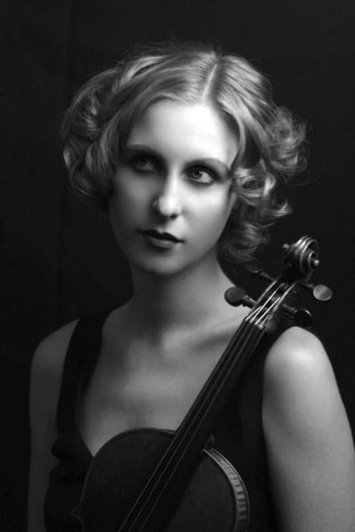 Violinist Victoria Parker