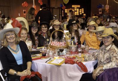 It was Western and duds at the Fur Ball Auction held October 23 at the “O” Space.