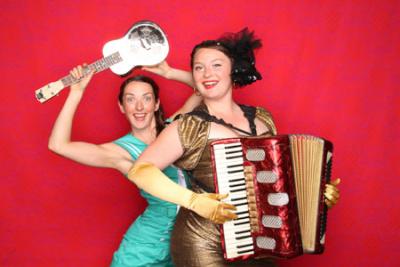Molly Shannon and Lus Gaxiola perform in Circus Finelli, performing at Chautauqua Elementary School, 9309 Southwest Cemetery Road. Friday August 10, at 8pm