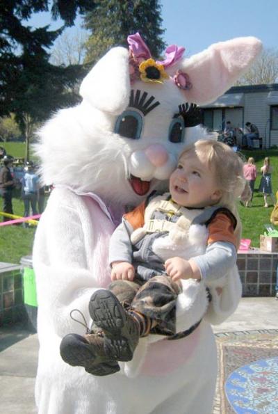 Easter Bunny with Jordan Schlosser